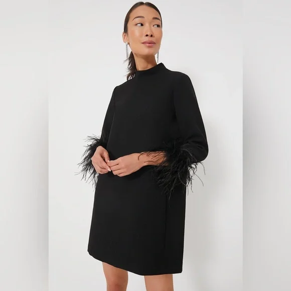 Tuckernuck | Dresses | Tuckernuck Black Feather Mod Ellie Dress | Poshmark